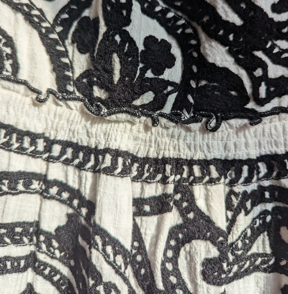 Sezane Anoka Broderie Midi Dress - Picture 13 of 15